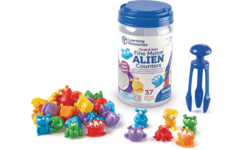 Fijne motoriekset met aliens