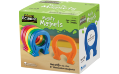Jumbo hoefijzermagneten, set van 6