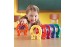 Jumbo hoefijzermagneten, set van 6
