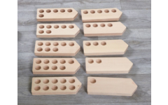 Rekenbootjes (10 stuks)