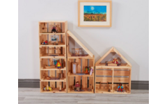 Flatgebouw poppenhuis / keuken