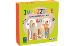 Impuzzible 2 in 1 "Klank- en Gewichtendoos".