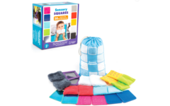 Tactiele set vierkanten, 20 stuks