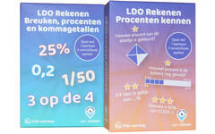 LDO Rekenen - Kaartspel Verhouding en procenten - set van 2