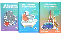LDO Rekenen - Kaartspel Meten - set van 3