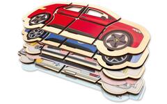 Puzzel in lagen, auto