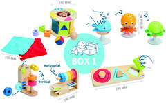 Ontdekbox 1, 12 maanden Zintuiglijk