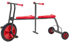 Duo driewieler midi verzinkt - Gecoat Antraciet RAL 7016