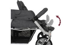 Wandelwagen Cabrio vierzitter
