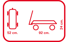 Trekwagen gegalvaniseerd