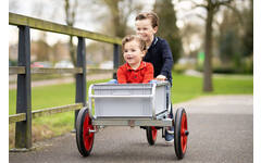 Bakfiets gegalvaniseerd met kunststof bak
