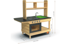 Mobiele keuken, Big Chef, (excl. Montage)