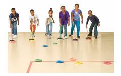 Shuffleboard set ringen