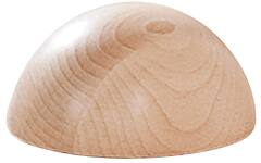 Balanceren halfrond van hout