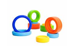 Motorische wielen, set van 10 stuks