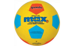 Voetbal rubber, maat 4, omtrek ca. 64 cm, 350 gram