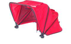Rambler kap voor babyzitjes rood