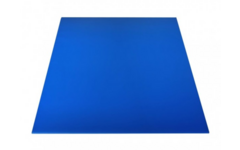 Speelmat blauw formaat 200 x 100 x 2 cm (geen bouwmat)