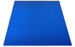 Speelmat blauw formaat 200 x 140 x 2 cm (geen bouwmat)