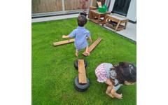 Wandelplanken voor minibanden 6 stuks