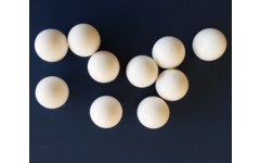 Tafelvoetballen FAS wit p/10 stuks