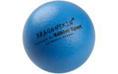Bal | DRAGONSKIN Soft, Ø 18 cm, 130 g, neonblauw
