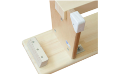 Turn-/gymnastiekbank, 200 cm, gemaakt van knoestvrij zachthout