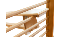 Turn-/gymnastiekbank, 200 cm, gemaakt van knoestvrij zachthout