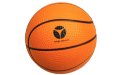 Basketbal | Super Bounce Basketball, Ø 6,3 cm, oranje/zwart