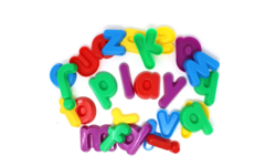 Zandvormpjes Kleine letters