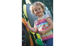 Krijtbord margrieten voor buiten, set van 5 stuks
