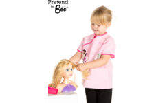 Verkleedkleding ECO schoonheidsspecialiste, 4-7 jaar