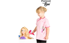 Verkleedkleding ECO schoonheidsspecialiste, 4-7 jaar
