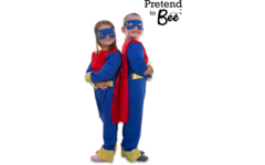 Verkleedkleding Superheld pak, 4-7 jaar