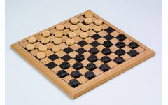 Damspel compleet 30 x 30 cm