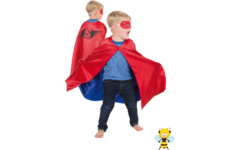 Verkleedkleding superhelden set van 4, 4-7 jaar