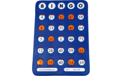 Bingoplankje met schuifjes