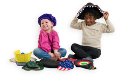 Verkleedkleding | Hoeden uit de hele wereld, set van 9 stuks