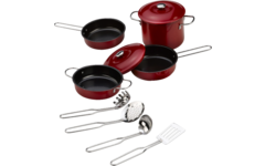 Kookset accessoires van metaal, 11 stuks