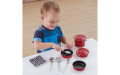 Kookset accessoires van metaal, 11 stuks