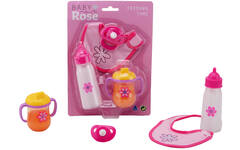 Poppenspeelset, etenstijd, 4 delig