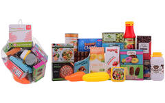 Supermarkt accessoires, 18 delig