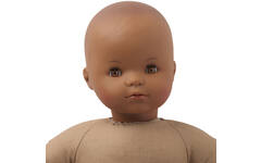 Pop zacht Afrikaans zonder haar, 40 cm, Les Pluminis