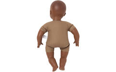 Pop zacht Afrikaans zonder haar, 40 cm, Les Pluminis