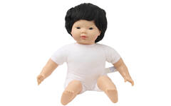 Pop zacht Aziatisch met lang haar, 40 cm, Les Pluminis