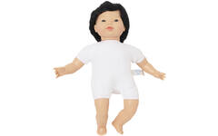 Pop zacht Aziatisch met lang haar, 40 cm, Les Pluminis