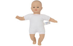 Pop zacht Aziatisch zonder haar, 30 cm, Les Pluminis