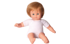 Pop zacht Europees met kort haar, 30 cm, Les Pluminis
