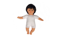 Pop zacht Aziatisch met kort haar, 30 cm, Les Pluminis