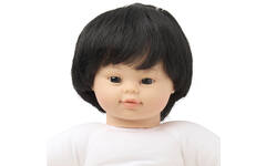Pop zacht Aziatisch met lang haar, 30 cm, Les Pluminis